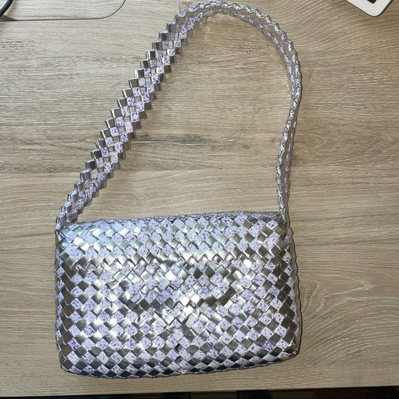 Y2K style Metalic hand bag - Picture 1 of 4